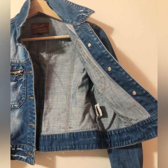 Jeans top - cropped style - Picture 3 of 8